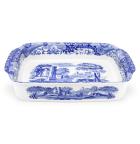Blue Italian Rektangulärform