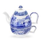 Blue Italian Tea for One