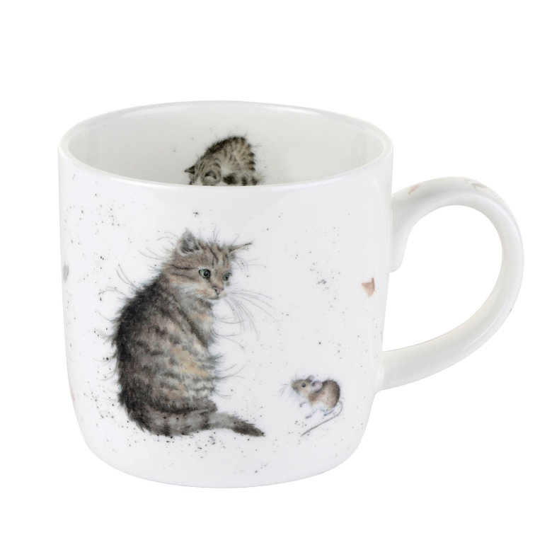Mugg Wrendale Design Cat and Mouse