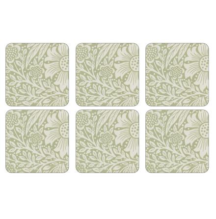 Marigold Green Glasunderlgg 6-pack