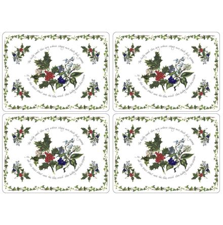 The Holly & The Ivy Large Bordsunderlgg 4-pack