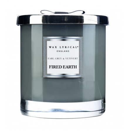 Large Fragranced Candle Jar Earl Grey & Vetivert Doftljus med 2 vekar