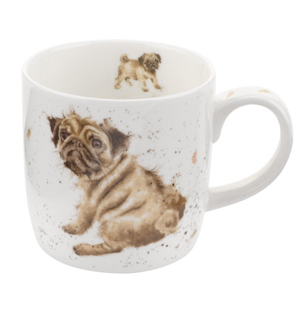 Mugg Wrendale Design Pug Love 0,31L