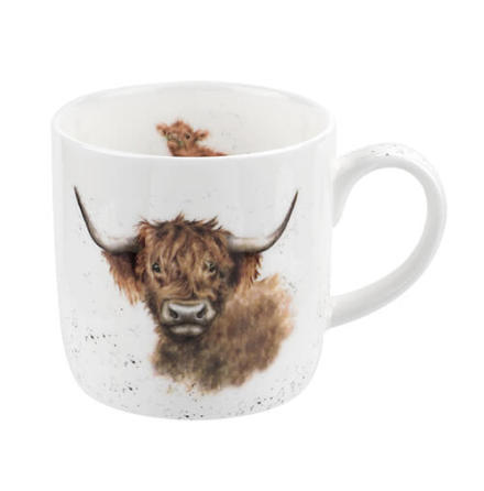 Mugg Wrendale Design Highland Coo Cow 0,31L