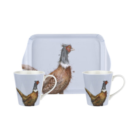 Wrendale Designs Mugg & Brickset - Pheasant