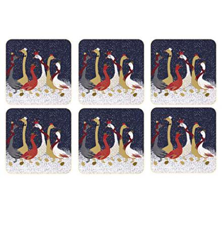 Sara Maria Geese Glasunderlgg 6-pack