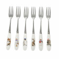 Wrendale Design Christmas Dessertgafflar 15cm 6-pack