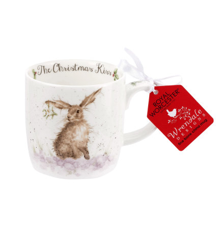 Mugg Wrendale Design The Christmas Kiss 0,31L