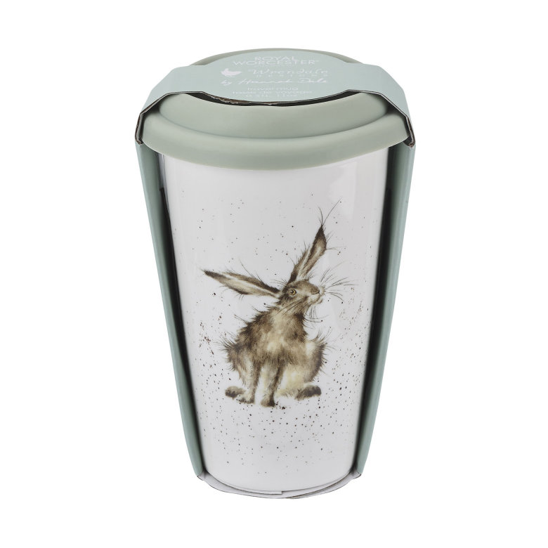 Wrendale Design To Go Mugg  (Hare) 31cl