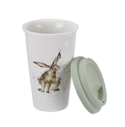 Wrendale Design To Go Mugg  (Hare) 31cl