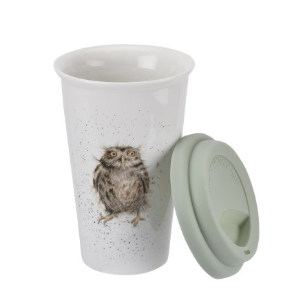 Wrendale Design To Go Mugg (Owl) 31cl