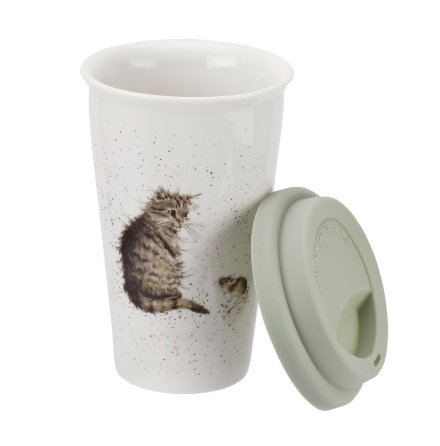 Wrendale Design To Go Mugg (Cat) 31cl