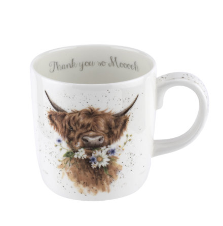 Wrendale Designs Mugg Thank You (Cow) 0.40L