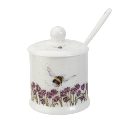 Wrendale Designs Frvaringsburk & Sked - Bumble Bee 0.11L