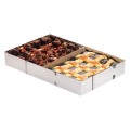 T�rt-/pizzaform med avdelare