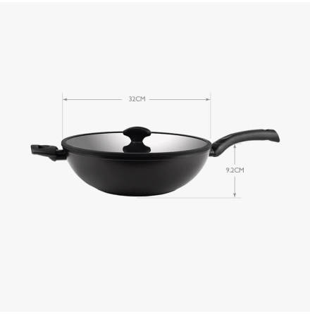 Essteele Per Salute Wok Med Lock 32cm