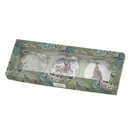 Morris & Co Juldekoration Wightwick 7cm 3-pack