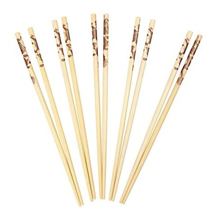 SCHOOL OF WOK, CHOPSTICKS BAMBU 10 PAR