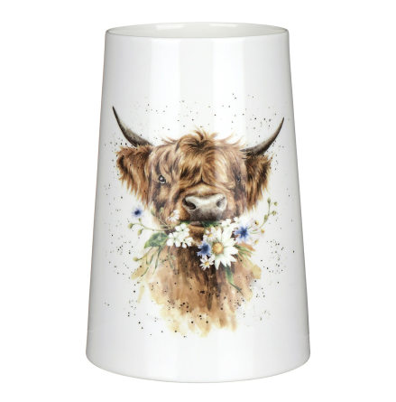 Wrendale Design Vas (Cow) 20cm