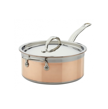 Hestan Copperbond Kastrull Med Extra Handtag  22cm 3,8L