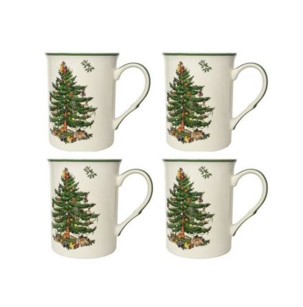 Christmas Tree Mugg 4-pack 0,22L