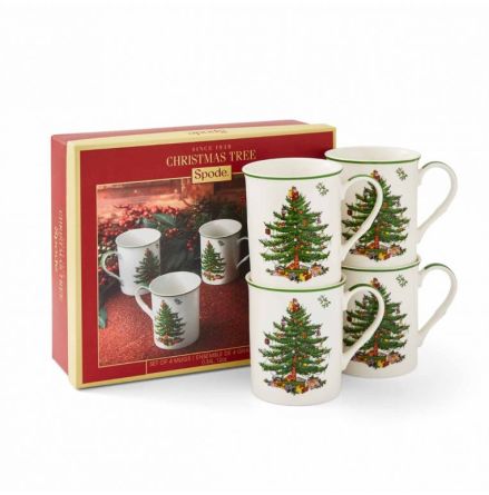 Christmas Tree Mugg 4-pack 0,22L