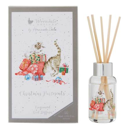 Wrendale Design Reed Diffuser Christmas Purresents Doftpinnar 40ml 