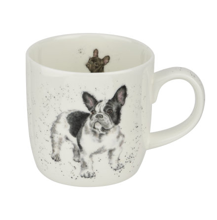 Wrendale Design Mugg Frenchie 31cl