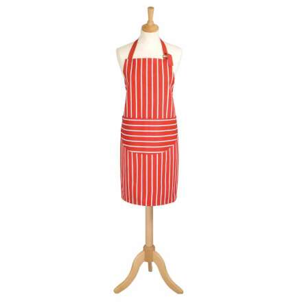 Butchers Stripe Frklde Red