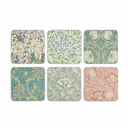 Morris & Co Glasunderlgg Pimpernel 6-pack 10.5 x 10.5cm 