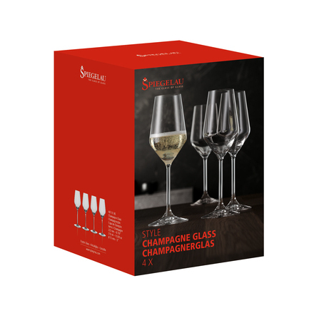 Style Champagneglas 4-pack