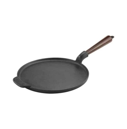 Gjutjrns Pannkaksjrn 23cm Trhandtag