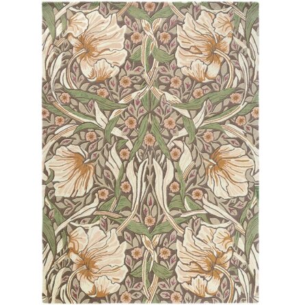 Morris & Co Matta Pimpernel Aubergine 140x200cm