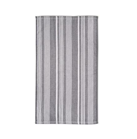 Cuisinart randig kkshandduk 2p - Grey Stripe