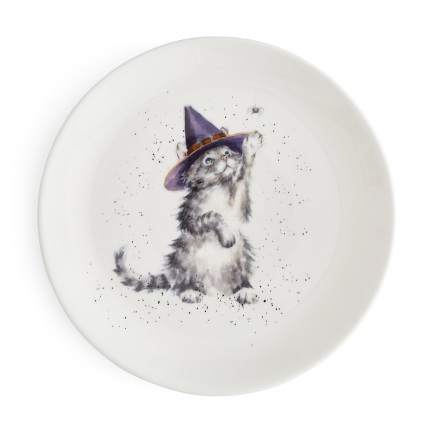 Wrendale Designs Witches Cat Coupe Tallrik 21cm