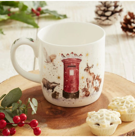 Mugg Wrendale Design - The Christmas Post 0.40L