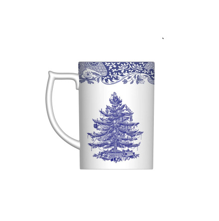 Blue Italian Christmas Mugg 35cl