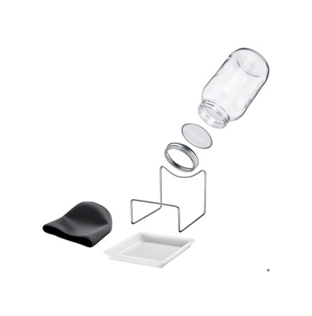 Sprouting Jar Kit – groddburk 2000 ml med ställ och lock