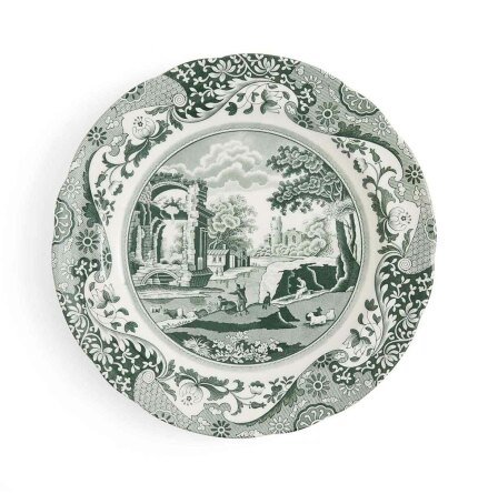 Heritage Green Italian Tallrik 27cm