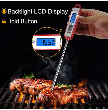 ThermoPro Digital Kttermometer Extra Lng Prob