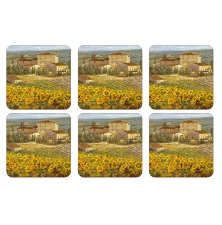 Tuscany Glasunderlägg 6-pack