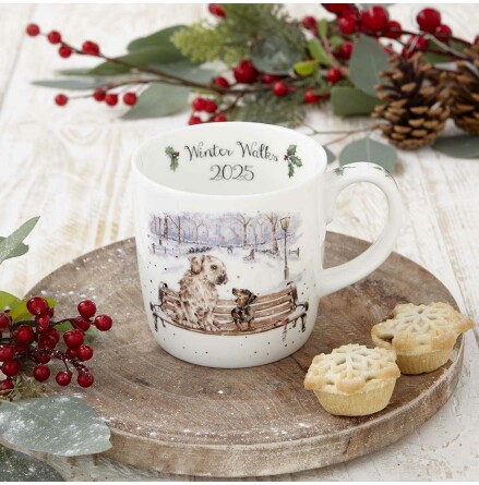 Mugg Wrendale Design  - Winter Walks 0.40L
