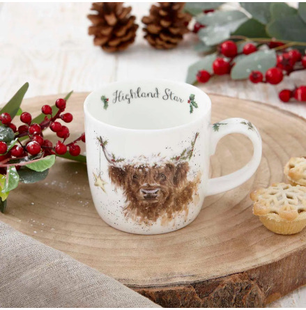 Mugg Wrendale Design Highland Star (Cow) 0.31L