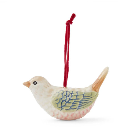 Morris & Co Ornament Strawberry Thief 5 x 9cm