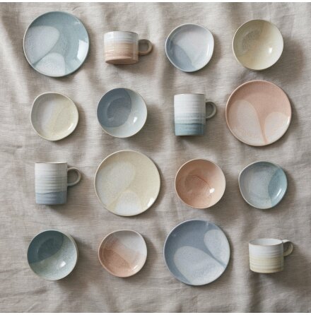 Kiln Accent Coral Organic Fat 13cm