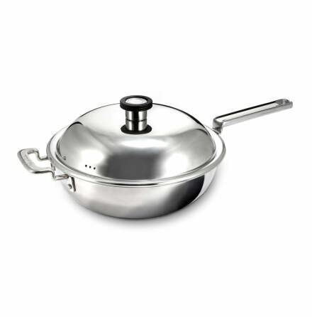 316 Series Cookware Wok Med Lock 28cm