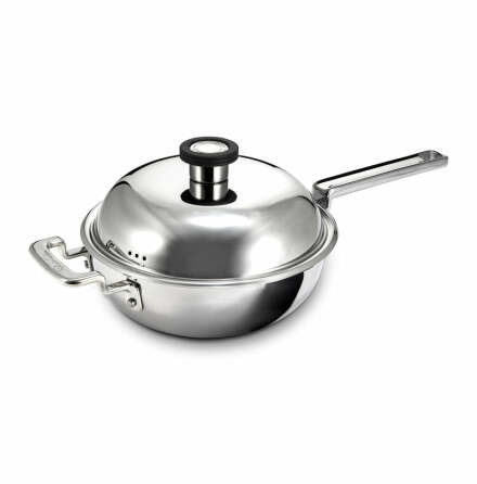 316 Series Cookware Wok Med Lock 22cm