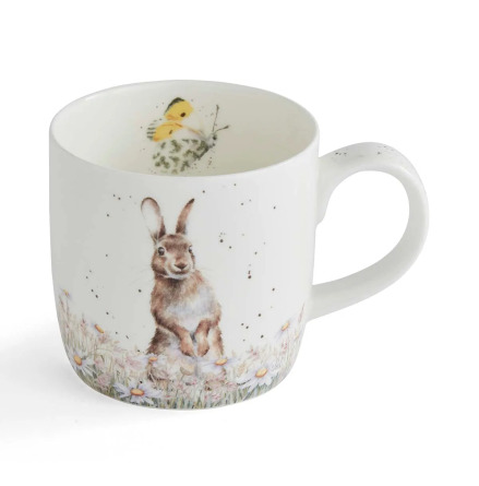 Mugg Wrendale Design Fresh as a Daisy (Hare) 31cl
