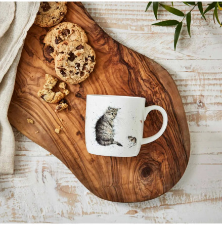 Wrendale Design Mugg Cat and Mouse 31cl