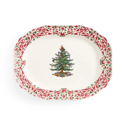 Christmas Tree Yuletide Serveringsfat 35.5cm